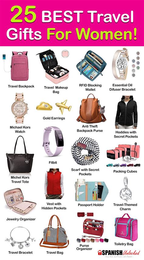 top travel gifts for women